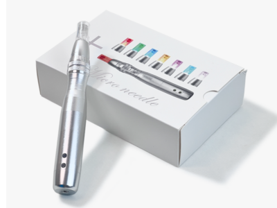 wireless microneedle pen with 12/24  pin needle tips